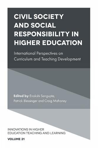 Cover image for Civil Society and Social Responsibility in Higher Education: International Perspectives on Curriculum and Teaching Development