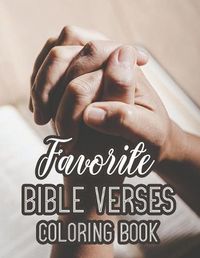 Cover image for Favorite Bible Verses Coloring Book