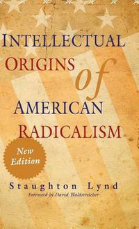 Cover image for Intellectual Origins of American Radicalism