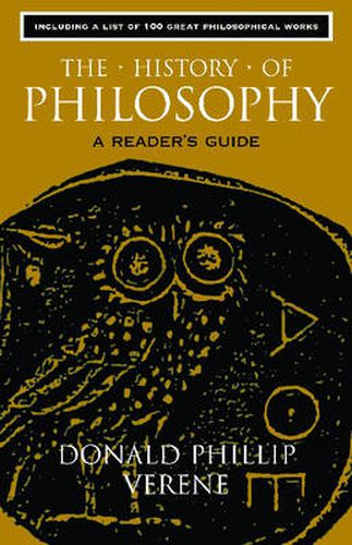 Cover image for The History of Philosophy: A Reader's Guide