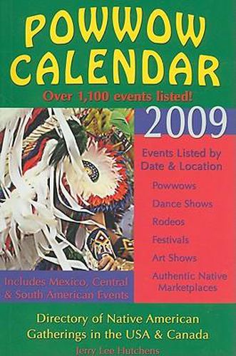 Cover image for Powwow Calendar: Directory of Native American Gatherings in the USA, Canada & Beyond