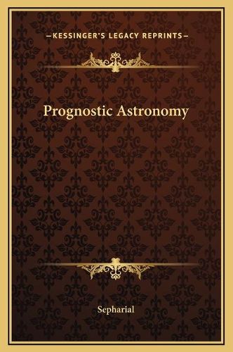 Cover image for Prognostic Astronomy