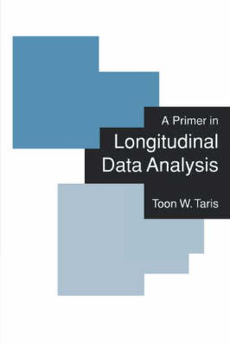 Cover image for A Primer in Longitudinal Data Analysis