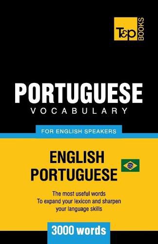 Cover image for Portuguese vocabulary for English speakers - English-Portuguese - 3000 words: Brazilian Portuguese