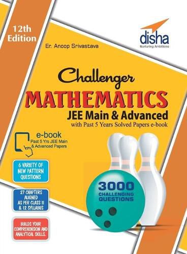 Cover image for Challenger Mathematics for Jee Main & Advanced with Past 5 Years Solved Papers eBook 