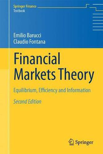 Cover image for Financial Markets Theory: Equilibrium, Efficiency and Information