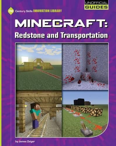 Cover image for Minecraft: Redstone and Transportation