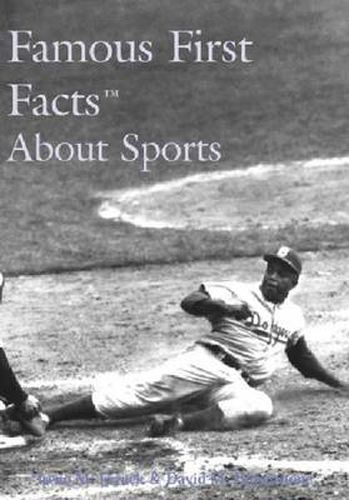 Cover image for Famous First Facts About Sports