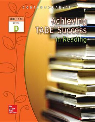 Cover image for Achieving Tabe Success in Reading, Level D Workbook