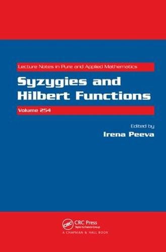 Cover image for Syzygies and Hilbert Functions