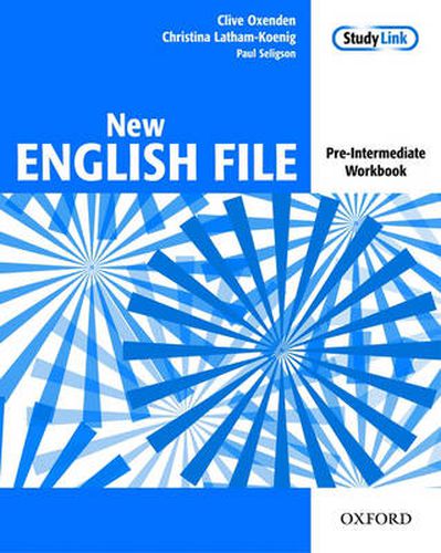 Cover image for New English File: Pre-intermediate: Workbook: Six-level general English course for adults