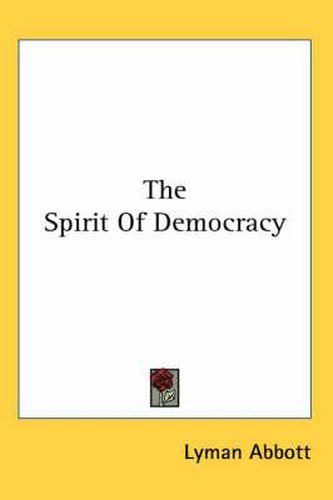 Cover image for The Spirit of Democracy