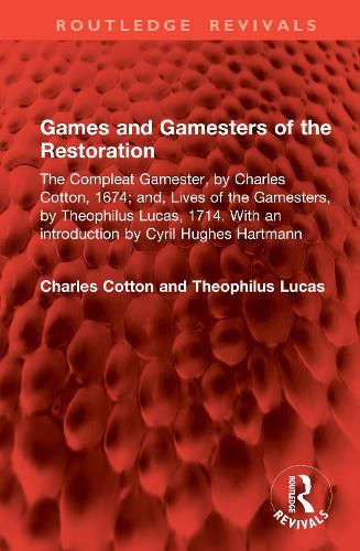 Cover image for Games and Gamesters of the Restoration