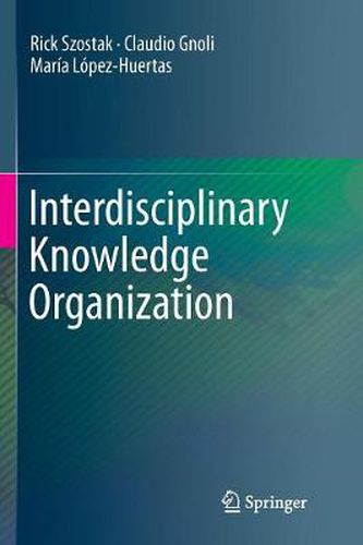 Cover image for Interdisciplinary Knowledge Organization