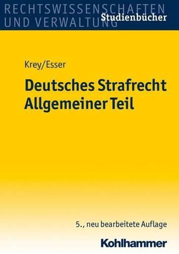 Deutsches Strafrecht Allgemeiner Teil