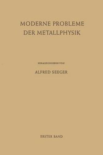 Cover image for Fehlstellen, Plastizitat, Strahlenschadigung Und Elektronentheorie