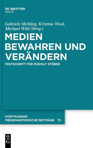 Cover image for Medien Bewahren Und Veraendern