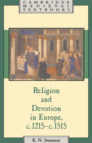 Cover image for Religion and Devotion in Europe, c.1215- c.1515