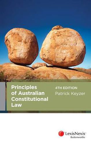 Cover image for Principles of Australian Constitutional Law