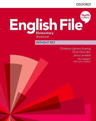 Cover image for English File: Elementary: Workbook Without Key