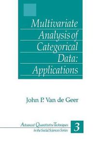 Cover image for Multivariate Analysis of Categorical Data: Applications