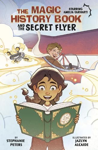 Cover image for The Magic History Book and the Secret Flier