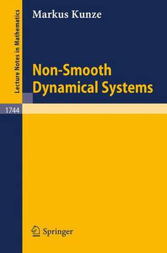 Cover image for Non-Smooth Dynamical Systems