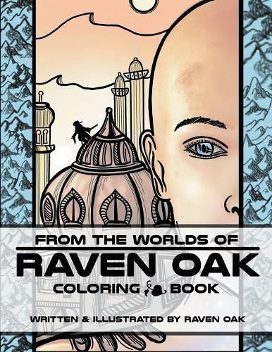 Cover image for From the Worlds of Raven Oak: Coloring Book