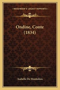 Cover image for Ondine, Conte (1834)