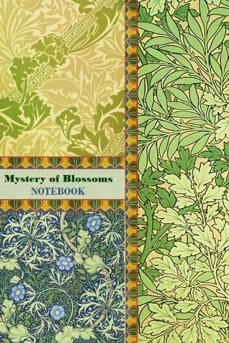 Cover image for Mystery of Blossoms NOTEBOOK [ruled Notebook/Journal/Diary to write in, 60 sheets, Medium Size (A5) 6x9 inches]