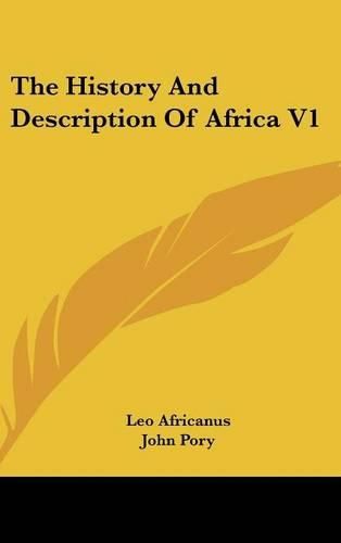 Cover image for The History and Description of Africa V1