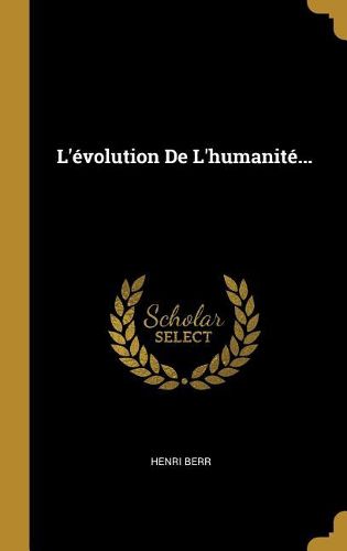 Cover image for L'evolution De L'humanite...