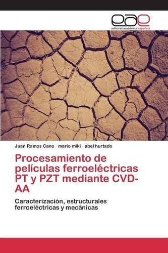 Procesamiento de peliculas ferroelectricas PT y PZT mediante CVD-AA