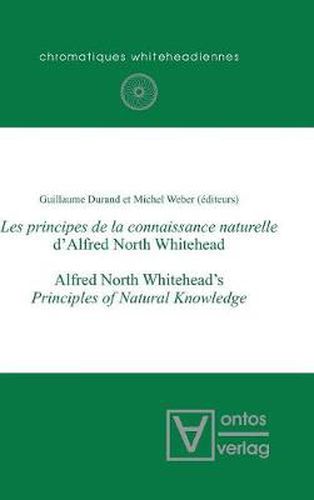 Cover image for Les Principes de la Connaissance Naturelle d'Alfred North Whitehead