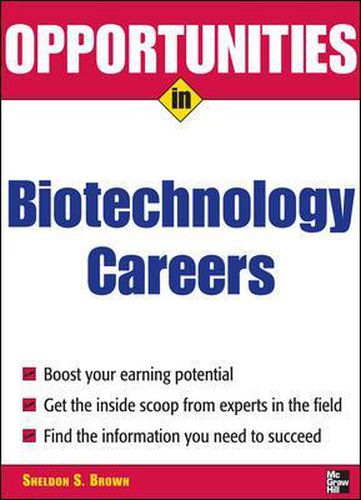 Cover image for Opportunities in Biotech Careers