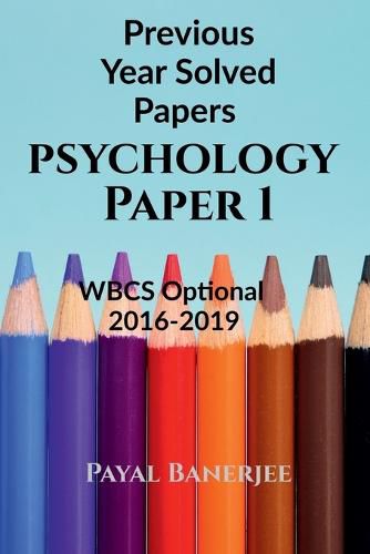 Cover image for Previous Years Solved Papers-Psychology Paper 1