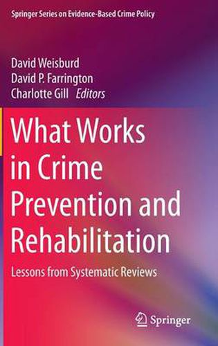 Cover image for What Works in Crime Prevention and Rehabilitation: Lessons from Systematic Reviews