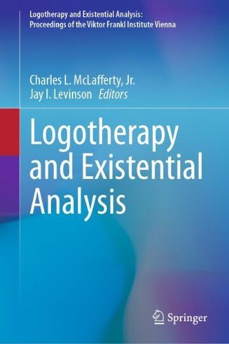 Cover image for Logotherapy and Existential Analysis