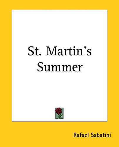 Cover image for St. Martin's Summer