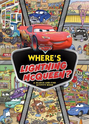 Where's Lightning McQueen?: A Search-and-Find Activity Book (Disney Pixar: Cars)