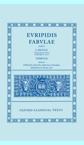 Cover image for Euripides Fabulae