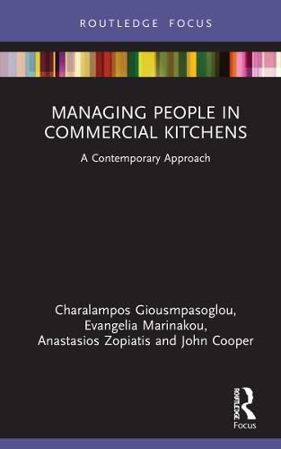 Managing People in Commercial Kitchens: A Contemporary Approach