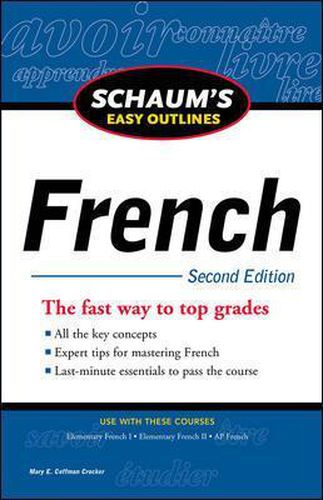 Cover image for Schaum's Easy Outline of French, Second Edition