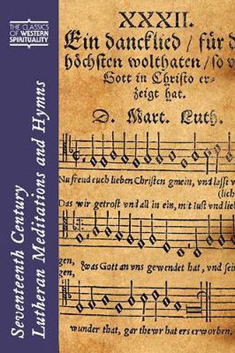 Cover image for Seventeenth-Century Lutheran Meditations and Hymns