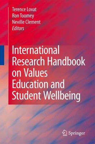 Cover image for International Research Handbook on Values Education and Student Wellbeing