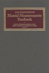 Cover image for The Seventeenth Mental Measurements Yearbook