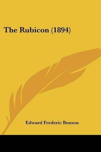 Cover image for The Rubicon (1894)