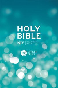 Cover image for NIV Larger Print Blue Hardback Bible
