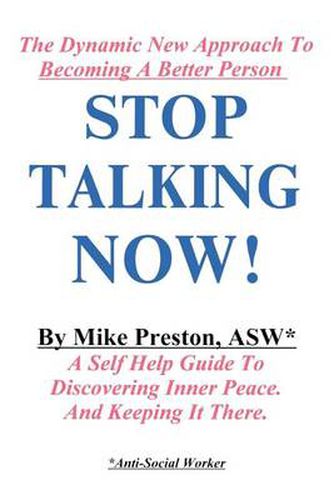 Cover image for Stop Talking Now!