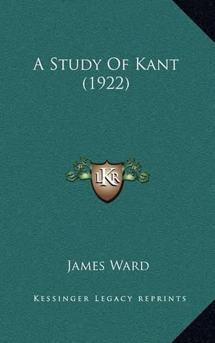 A Study of Kant (1922)